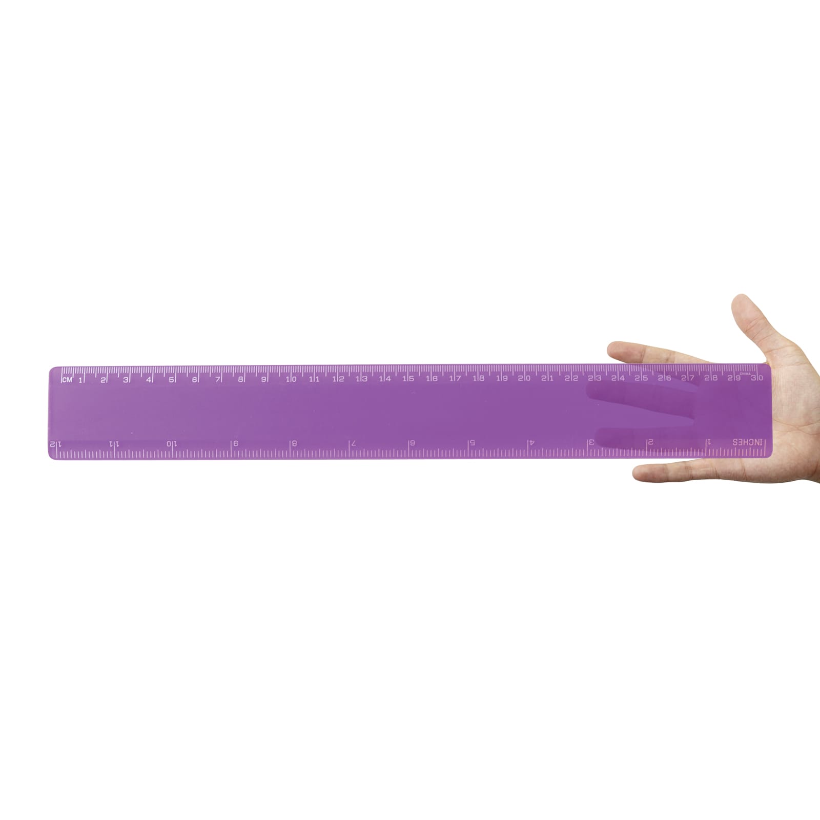 Transparent 30cm Ruler [2-LL11]
