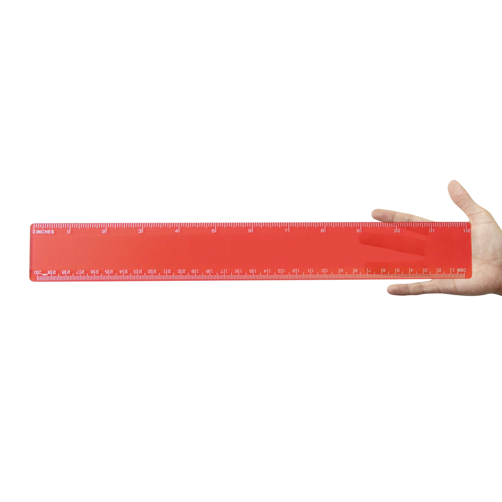 Transparent 30cm Ruler [2-LL11]