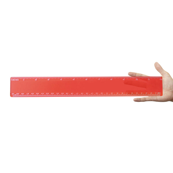 Transparent 30cm Ruler [2-LL11]