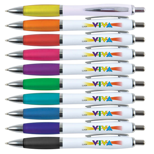 Viva Pen  White Barrel [2-LL434]