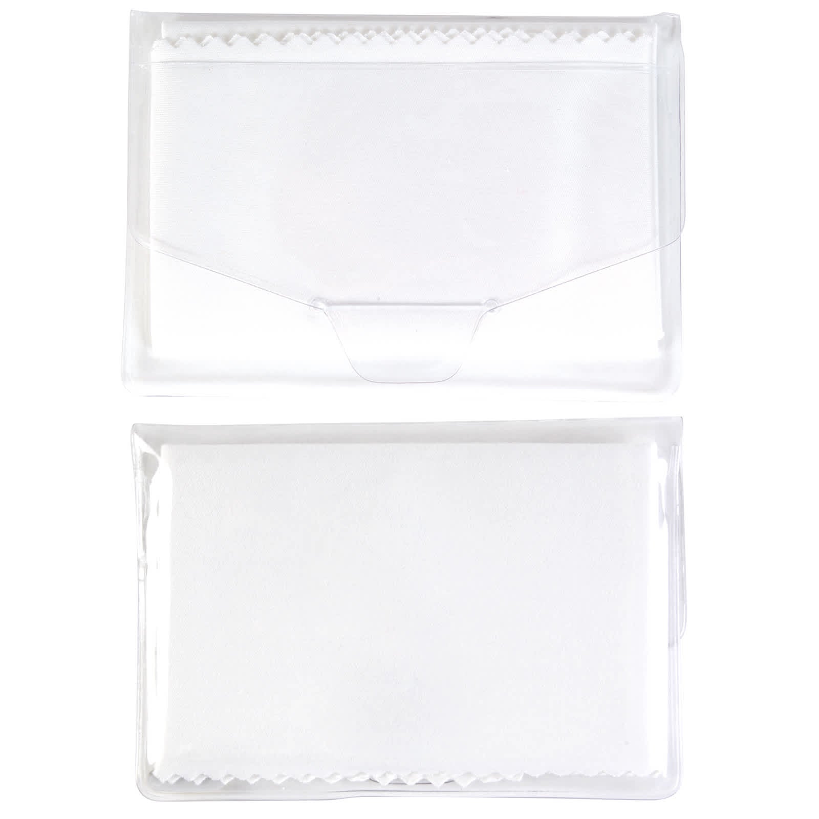 White Microfibre Lens Cloth [2-LL601]