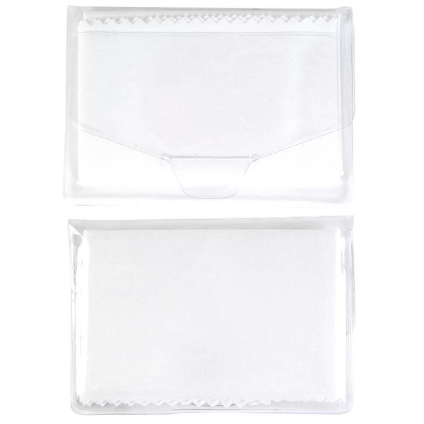 White Microfibre Lens Cloth [2-LL601]