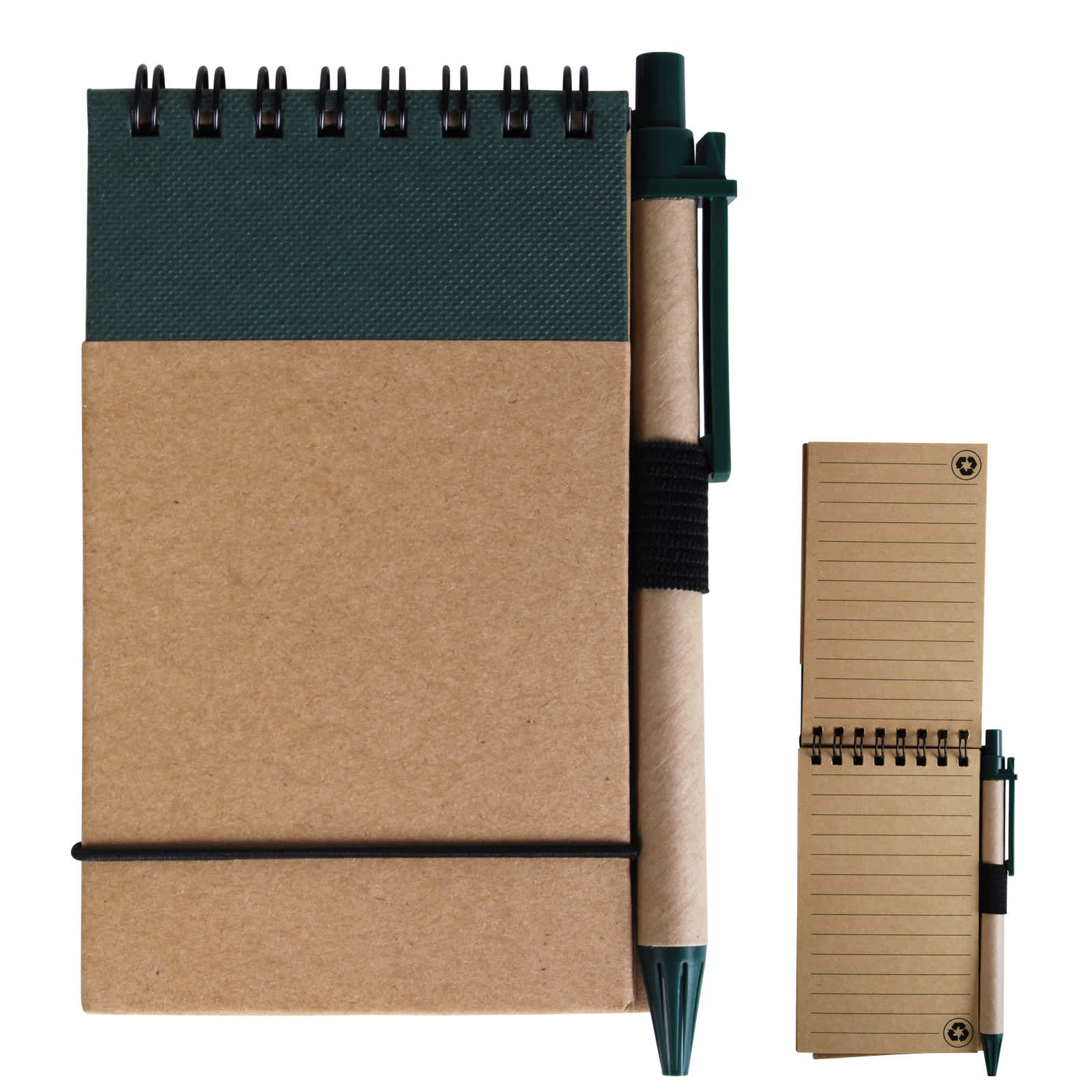 Tradie Cardboard Notebook with Pen [2-LL8334]
