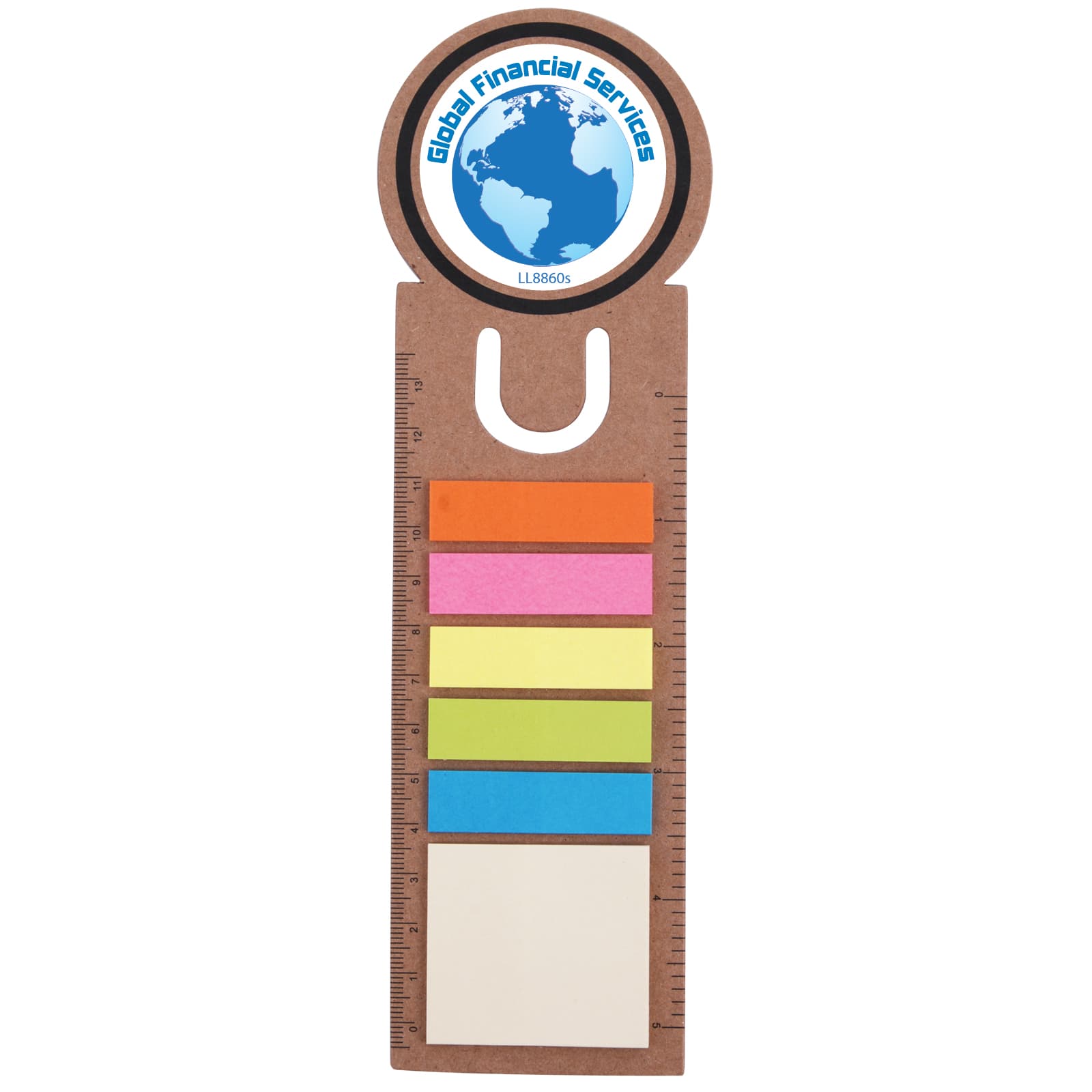 Circle Bookmark / Noteflag Ruler [2-LL8860]