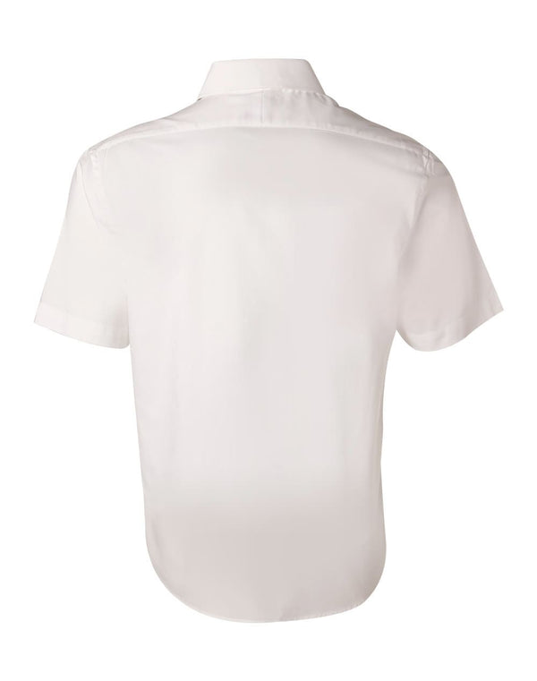 Mens Fine Twill S/S Shirt [53-M7030S]