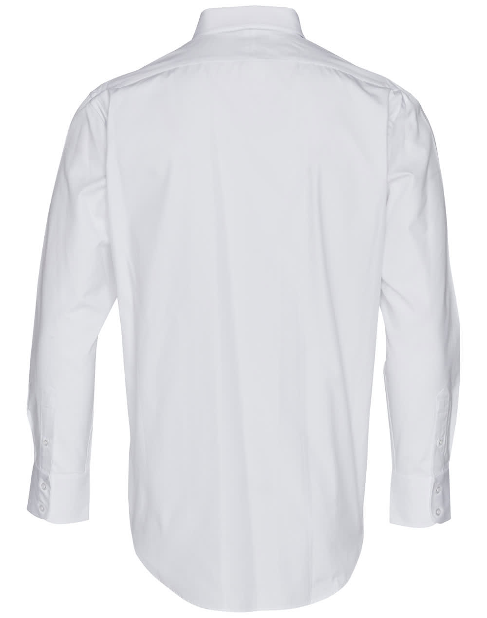 Mens CVC Oxford L/S Shirt [53-M7040L]