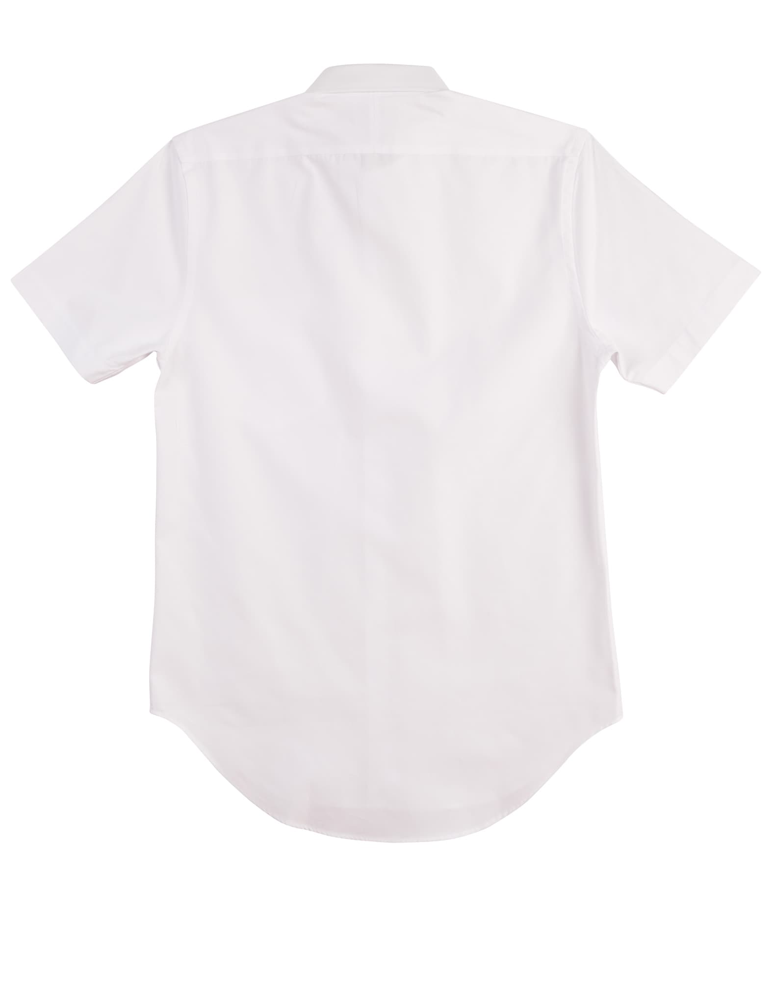 Mens CVC Oxford S/S Shirt [53-M7040S]