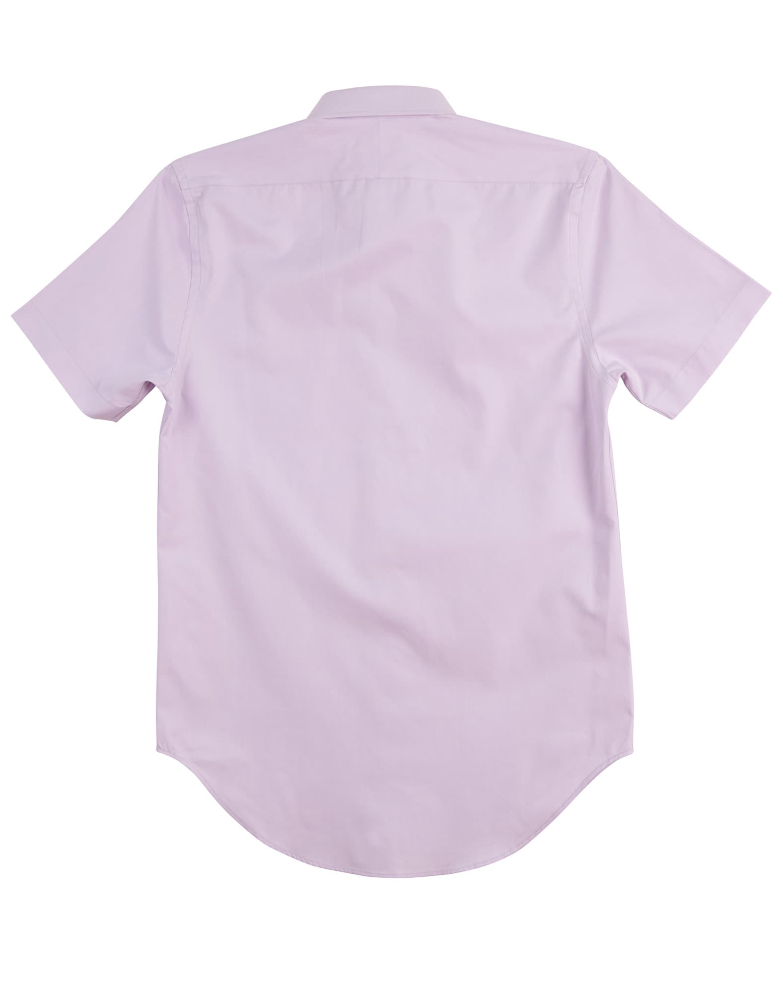 Mens CVC Oxford S/S Shirt [53-M7040S]