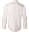 Mens Self Stripe L/S Shirt [53-M7100L]