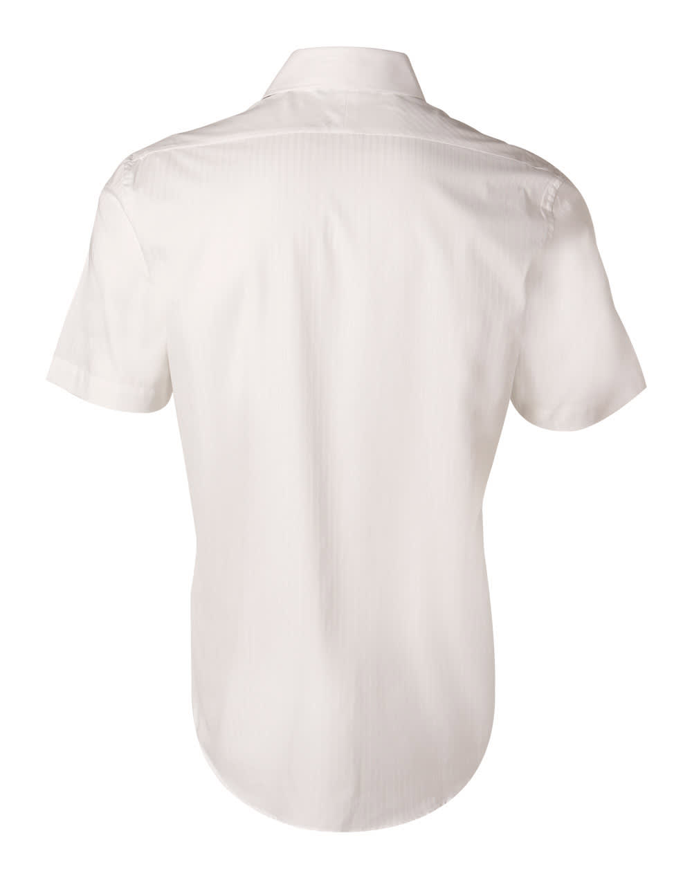 Mens Self Stripe S/S Shirt [53-M7100S]