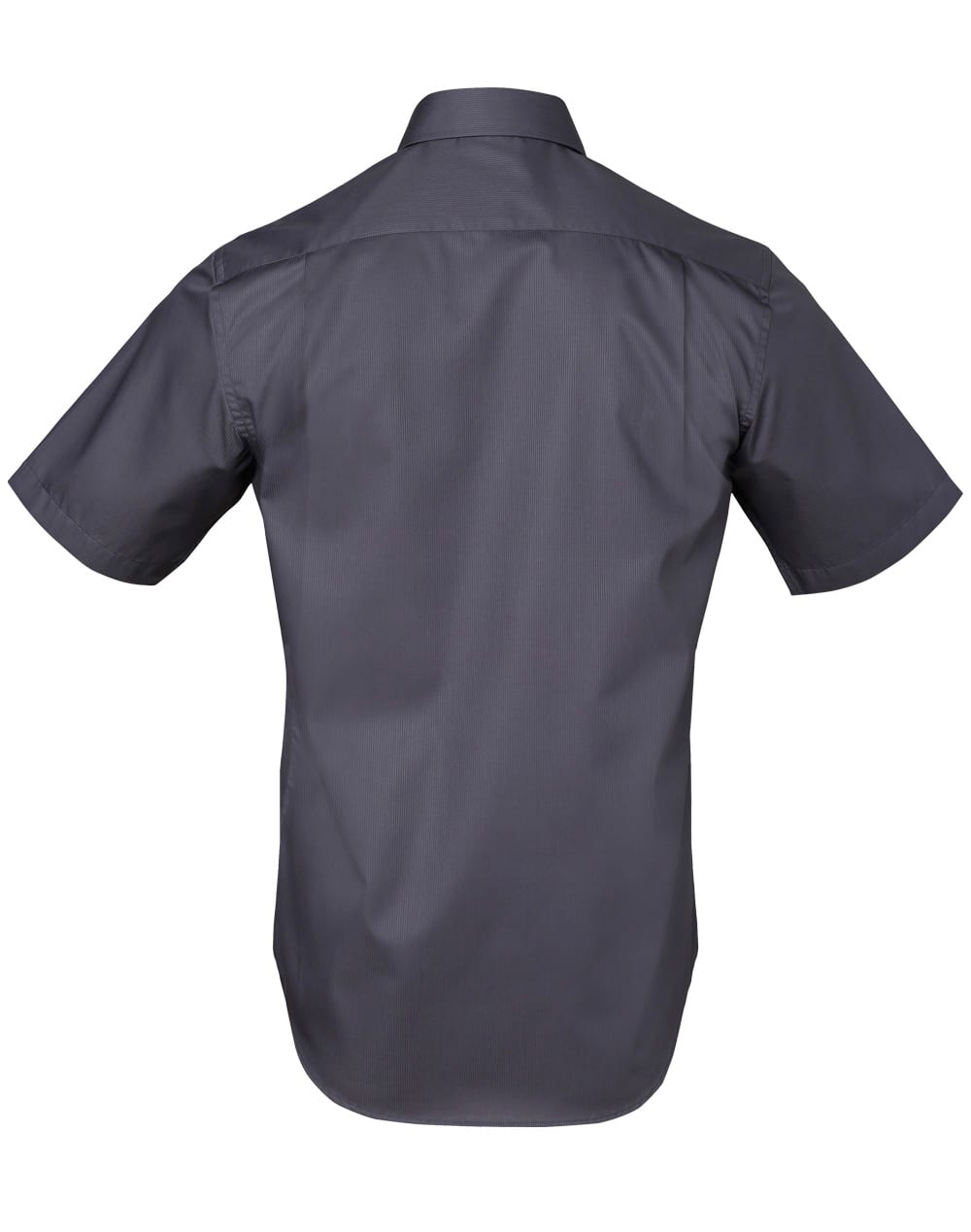 Mens Dobby Striped Taped S/S Shirt [53-M7110S]