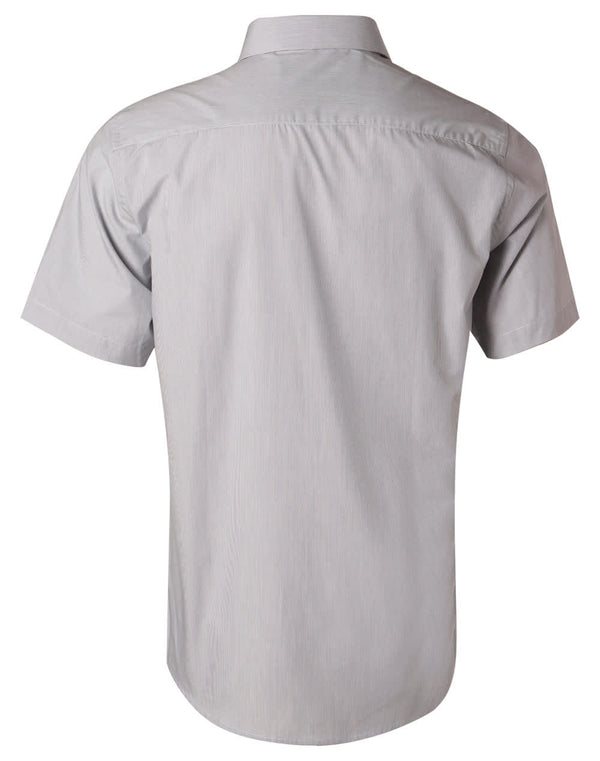 Mens Fine Stripe S/S Shirt [53-M7211]