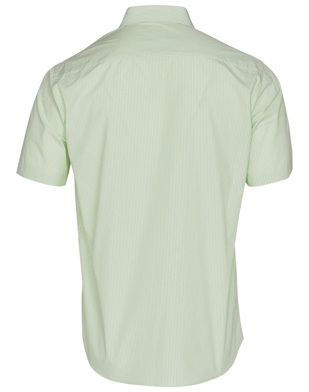 Mens Balance Stripe Short Sleeve Shirt [53-M7231]