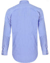 Mens Gingham Check Rollup L/S Shirt [53-M7300L]
