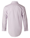 Mens Mini Check L/S Shirt [53-M7360L]