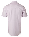 Mens Mini Check S/S Shirt [53-M7360S]
