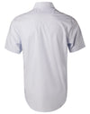 Mens Mini Check S/S Shirt [53-M7360S]