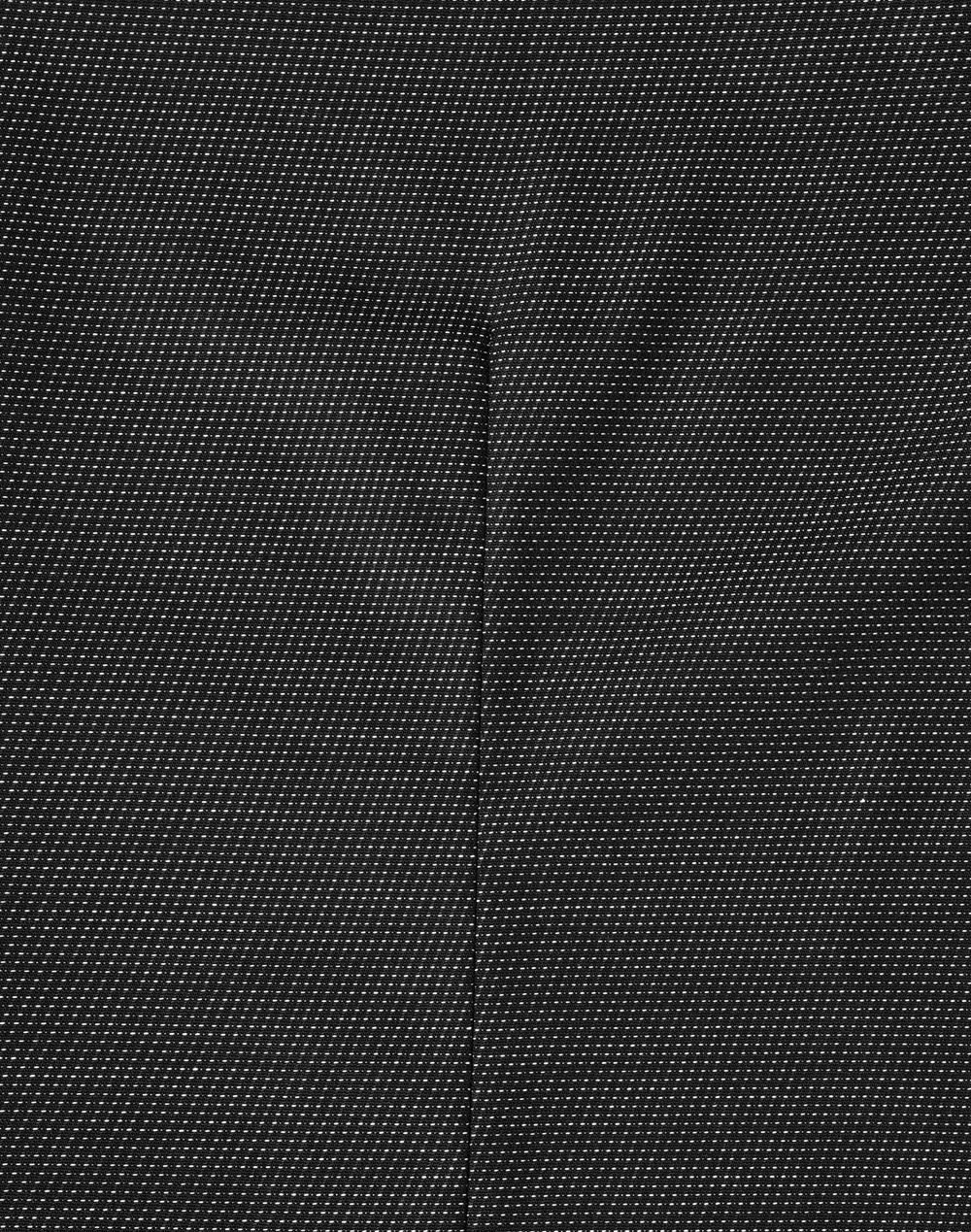 Mens Pin Dot Stretch L/S Shirt [53-M7400L]