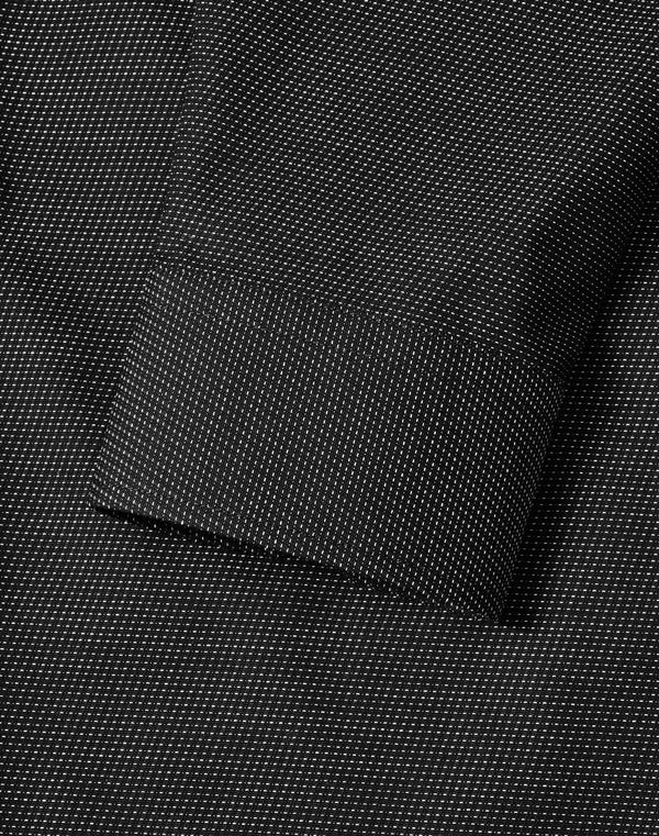 Mens Pin Dot Stretch L/S Shirt [53-M7400L]