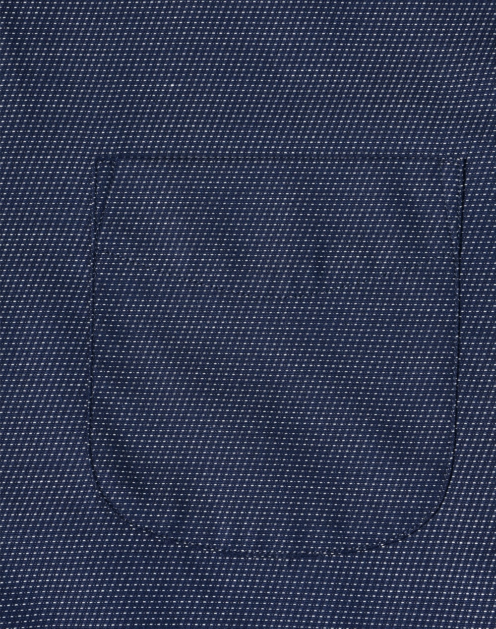 Mens Pin Dot Stretch L/S Shirt [53-M7400L]