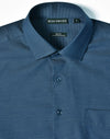 Mens Pin Dot Stretch L/S Shirt [53-M7400L]