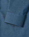Mens Pin Dot Stretch L/S Shirt [53-M7400L]