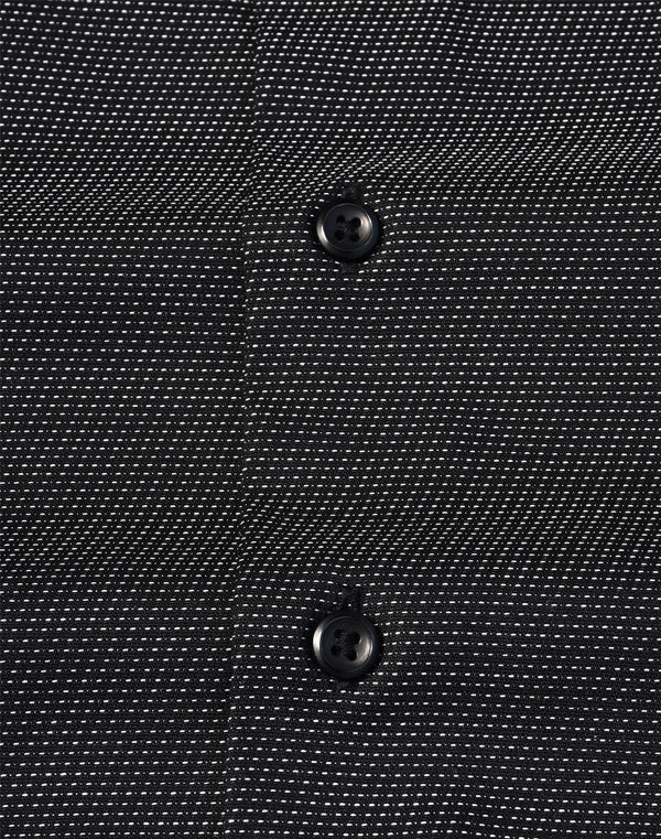 Mens Pin Dot Stretch S/S Shirt [53-M7400S]