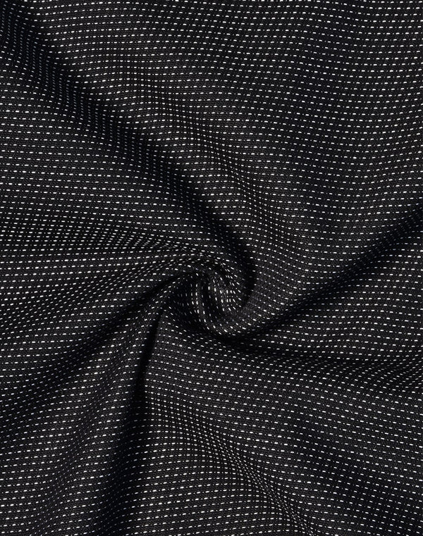Mens Pin Dot Stretch S/S Shirt [53-M7400S]