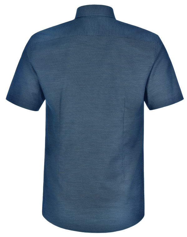 Mens Pin Dot Stretch S/S Shirt [53-M7400S]