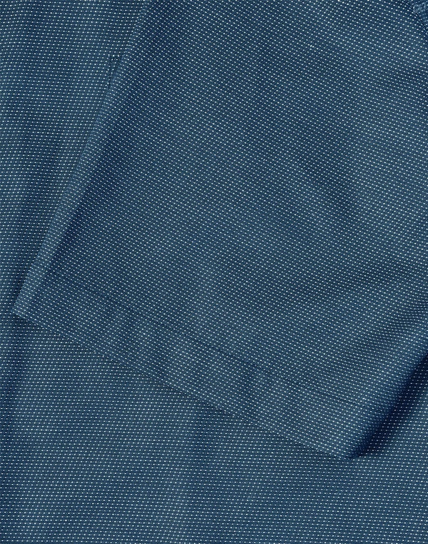 Mens Pin Dot Stretch S/S Shirt [53-M7400S]