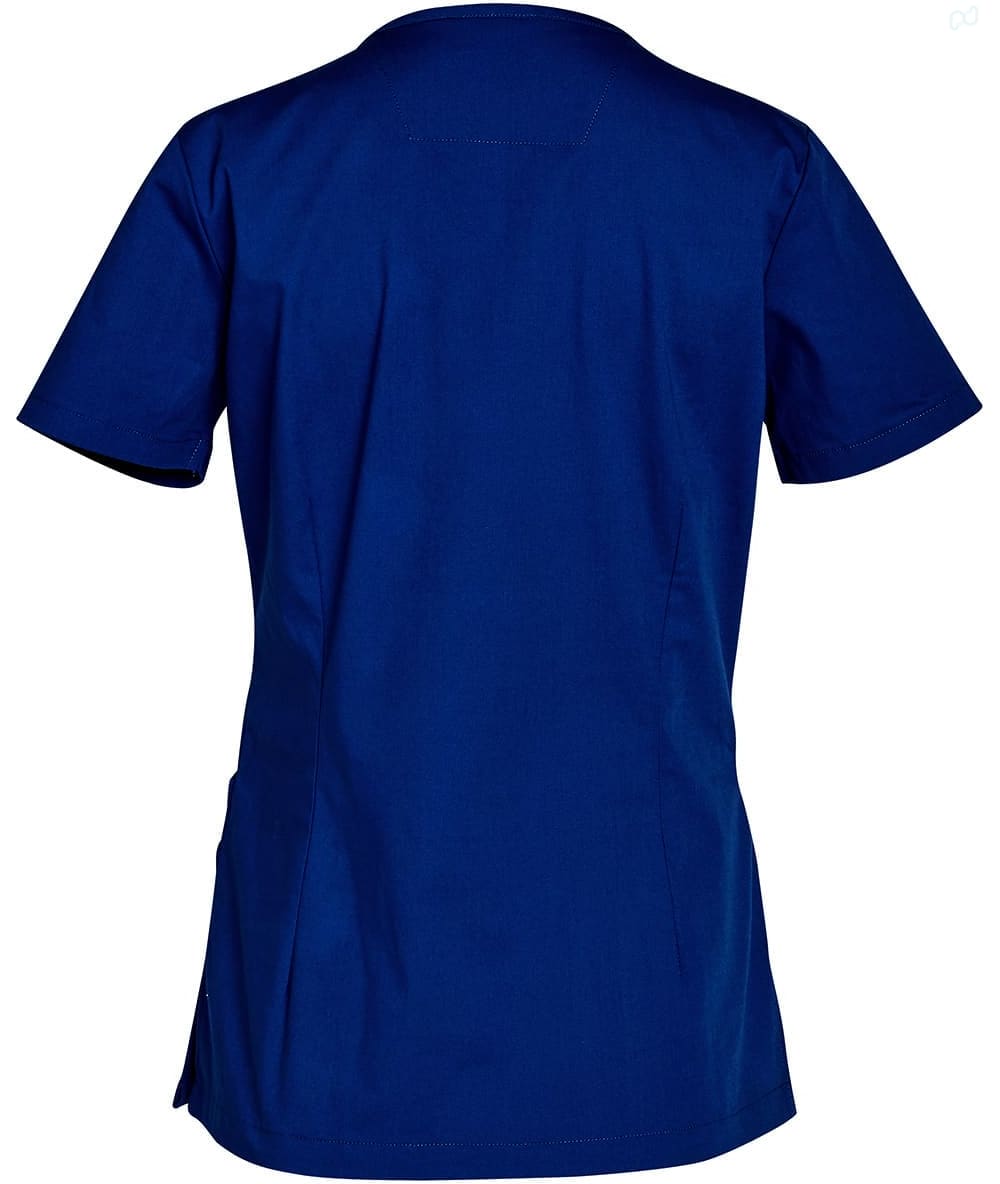 Ladies Solid Colour S/S Scrub Top [53-M7640]