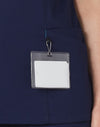 Ladies Contrast Colour S/S Scrub Top [53-M7660]