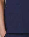 Ladies Contrast Colour S/S Scrub Top [53-M7660]