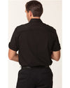 Mens Short Sleeve Military Shirt [53-M7911]