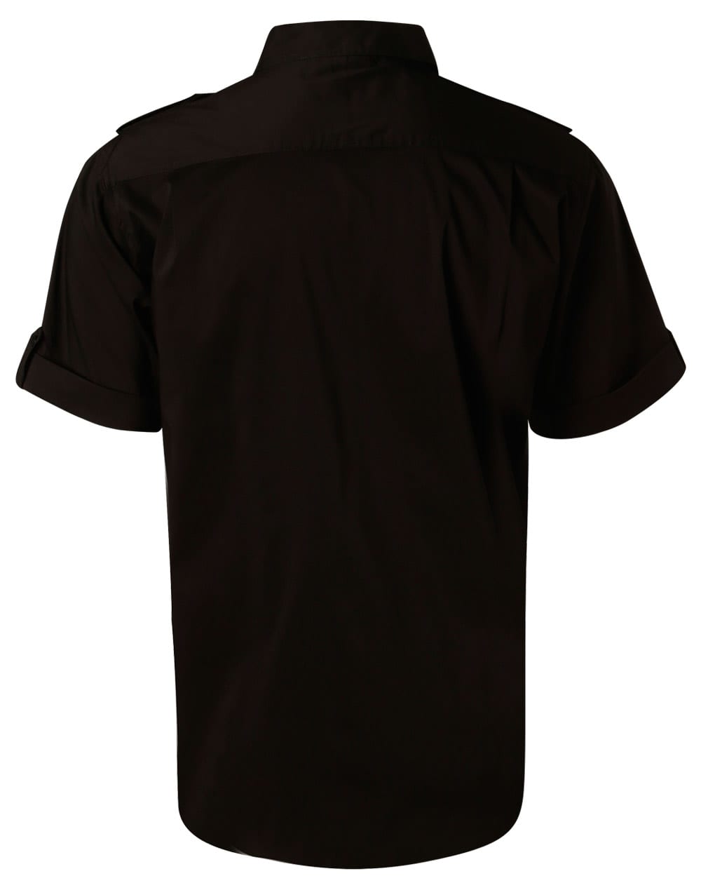 Mens Short Sleeve Military Shirt [53-M7911]