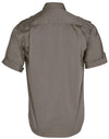 Mens Short Sleeve Military Shirt [53-M7911]