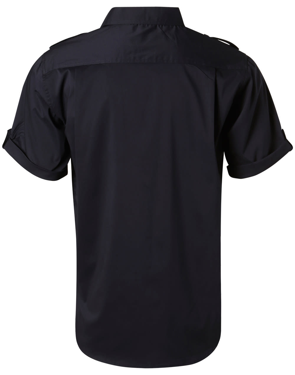 Mens Short Sleeve Military Shirt [53-M7911]