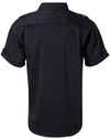 Mens Short Sleeve Military Shirt [53-M7911]