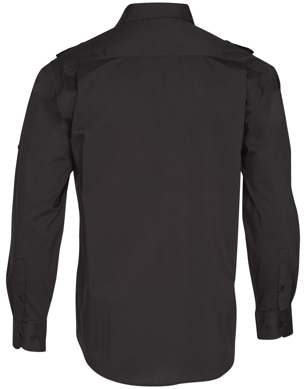 Mens Long Sleeve Military Shirt [53-M7912]