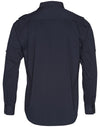 Mens Long Sleeve Military Shirt [53-M7912]