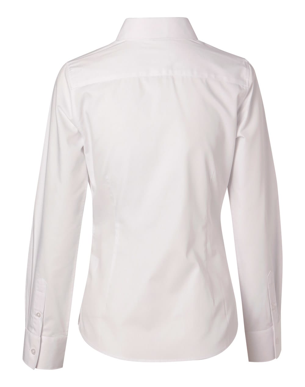 Womens Cotton/Poly Stretch L/S Shirt [53-M8020L]