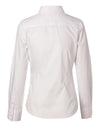 Womens Cotton/Poly Stretch L/S Shirt [53-M8020L]