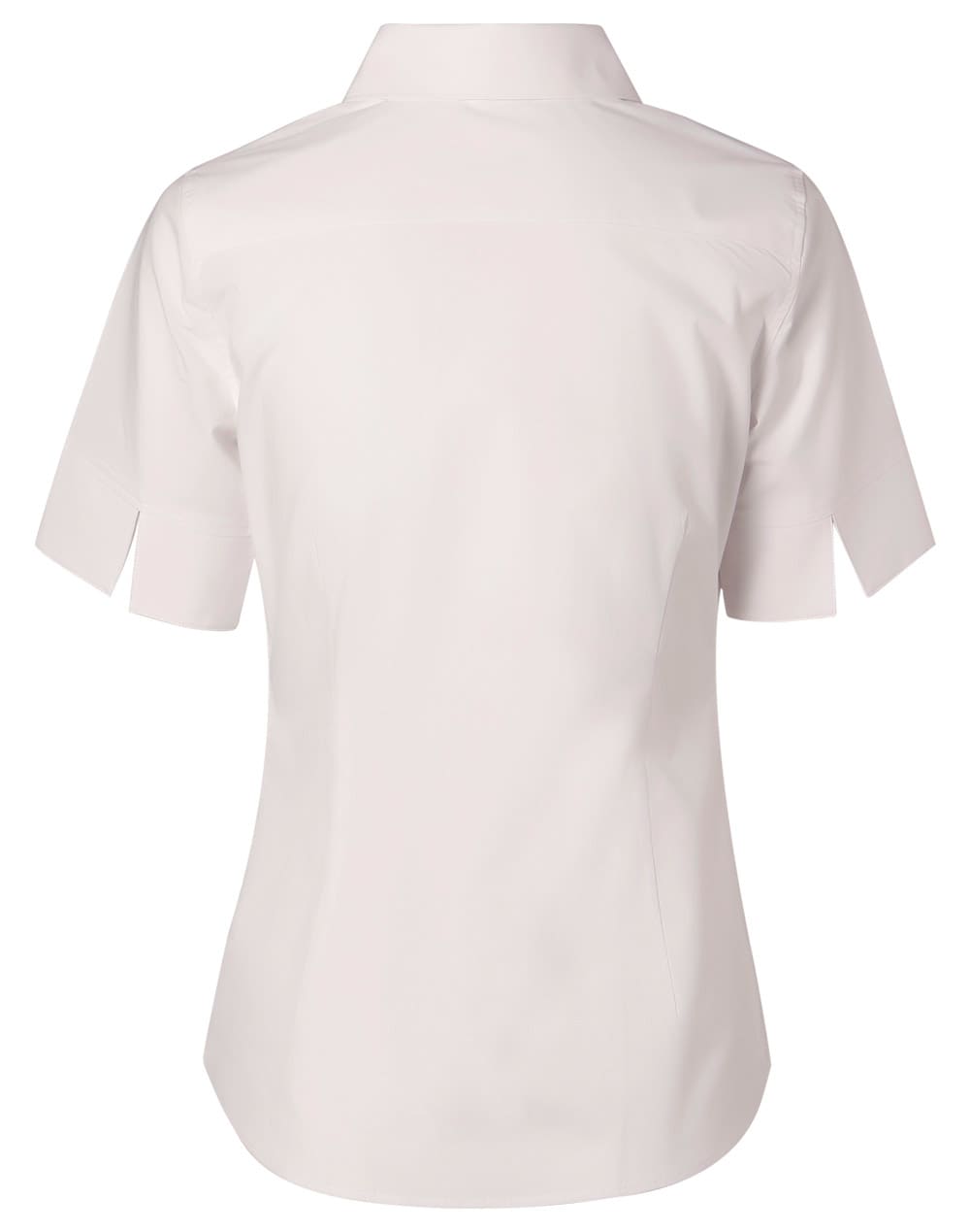 Womens Cotton/Poly Stretch S/S Shirt [53-M8020S]