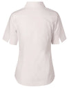 Womens Cotton/Poly Stretch S/S Shirt [53-M8020S]