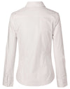 Womens Fine Twill L/S Shirt [53-M8030L]