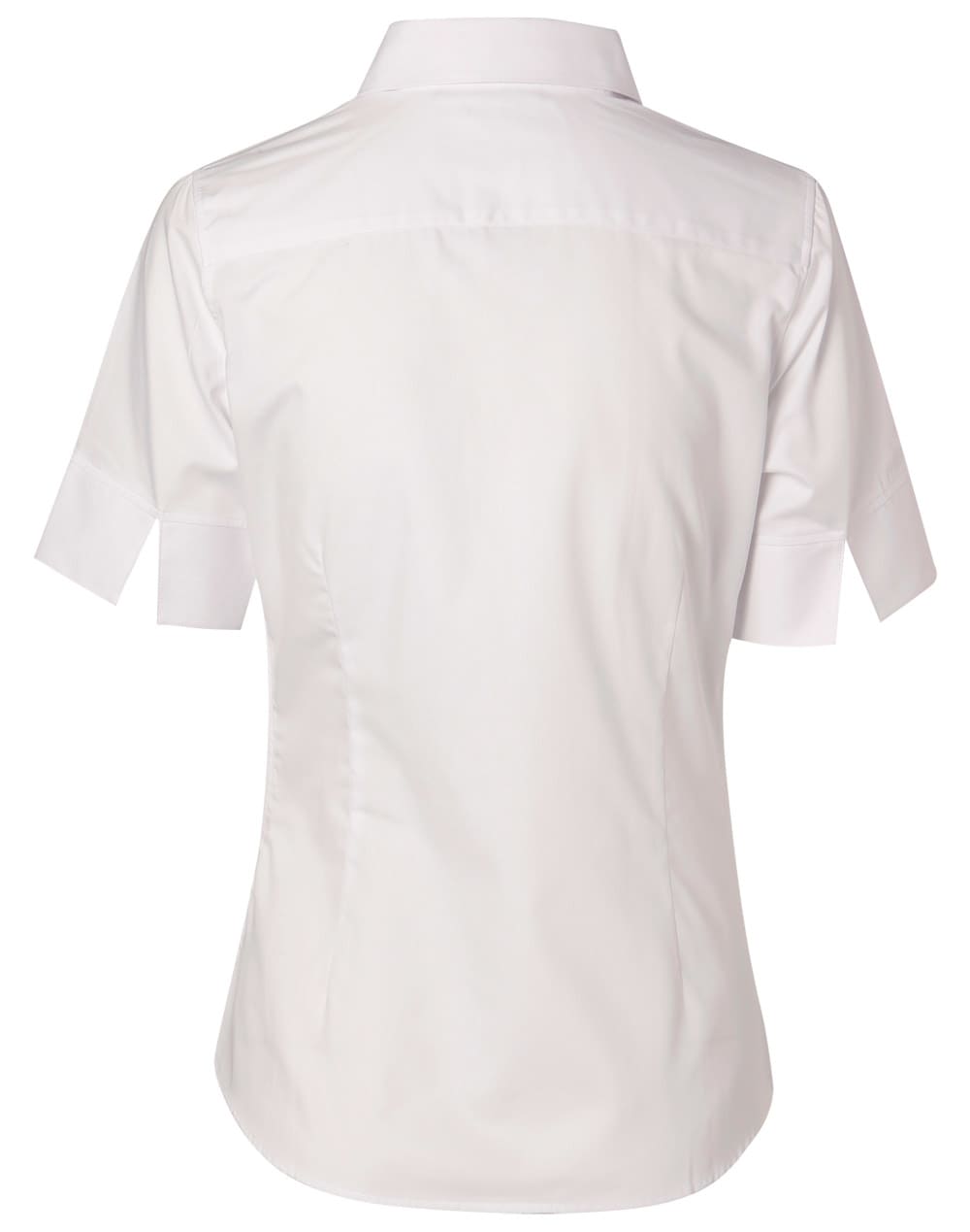 Womens Fine Twill S/S Shirt [53-M8030S]