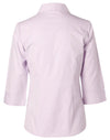 Womens CVC Oxford 3/4 Sleeve Shirt [53-M8040Q]