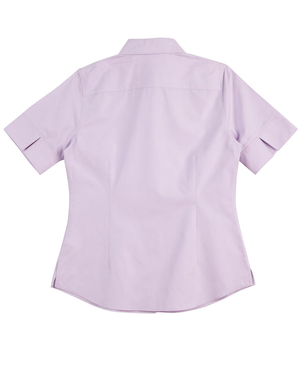 Womens CVC Oxford S/S Shirt [53-M8040S]