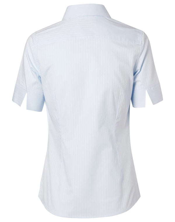 Womens Self Stripe S/S Shirt [53-M8100S]
