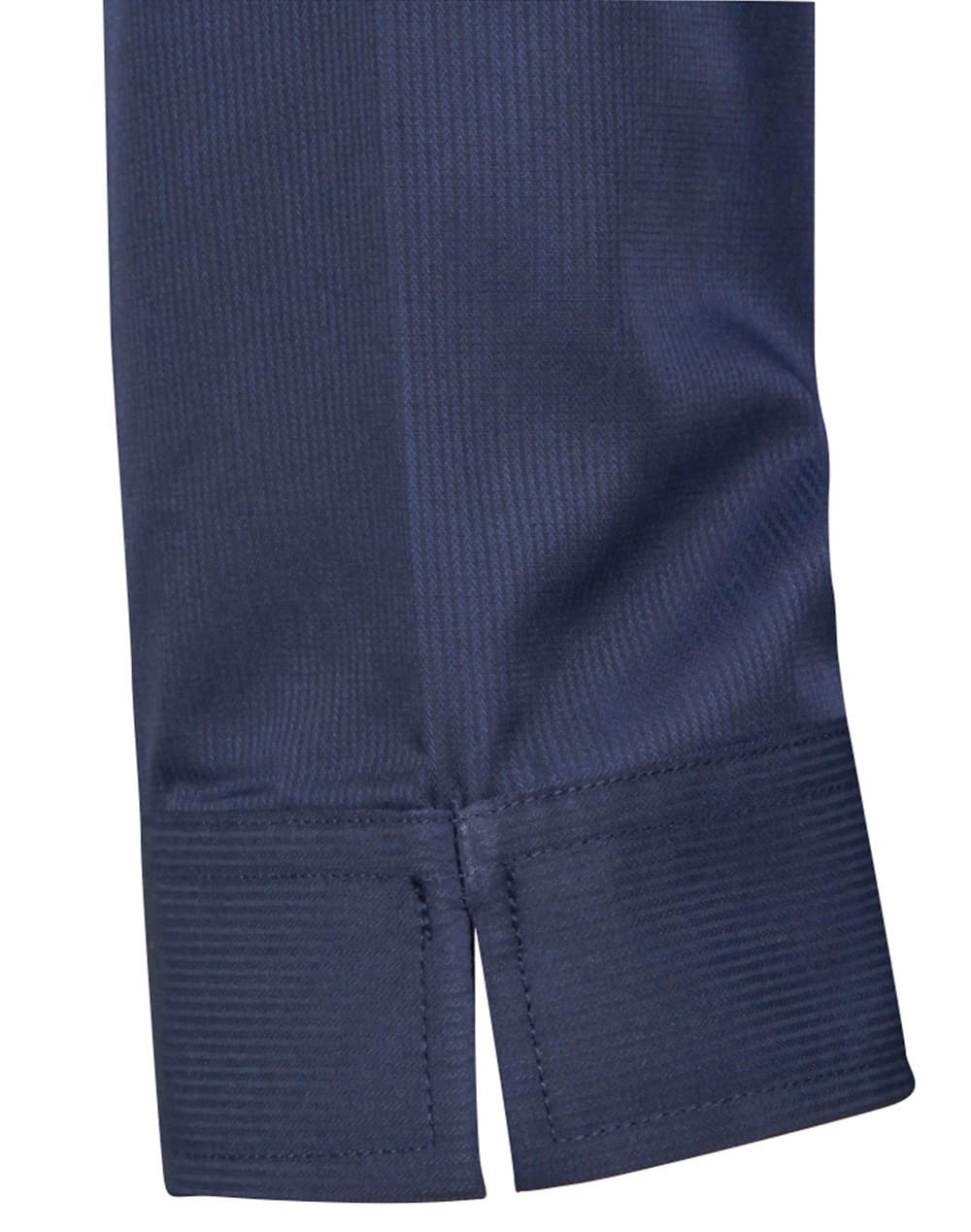 Ladies Dobby Striped Taped 3/4 Sleeve Shirt [53-M8110Q]